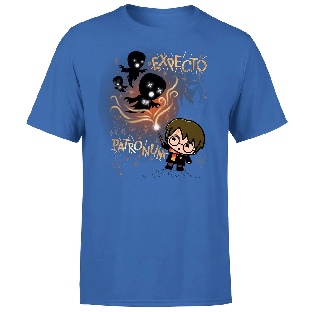 Harry Potter Kids Expecto Patronum Men's T-Shirt - Blue - S Bild 1