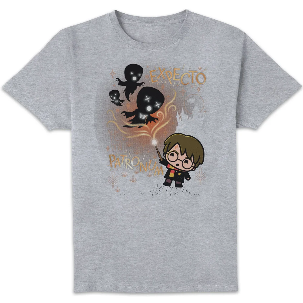 Harry Potter Kids Expecto Patronum Men's T-Shirt - Grey - S Bild 1