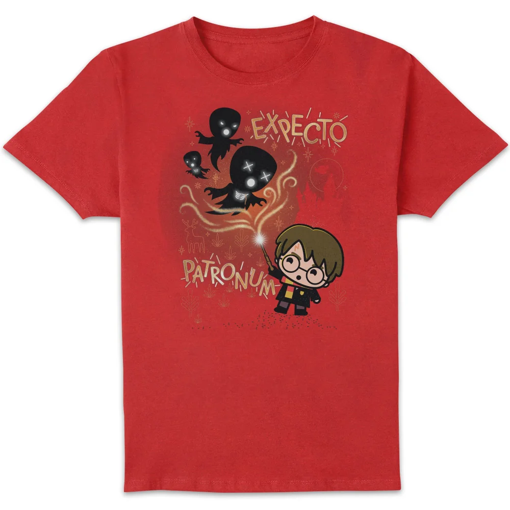 Harry Potter Kids Expecto Patronum Men's T-Shirt - Red - S Bild 1