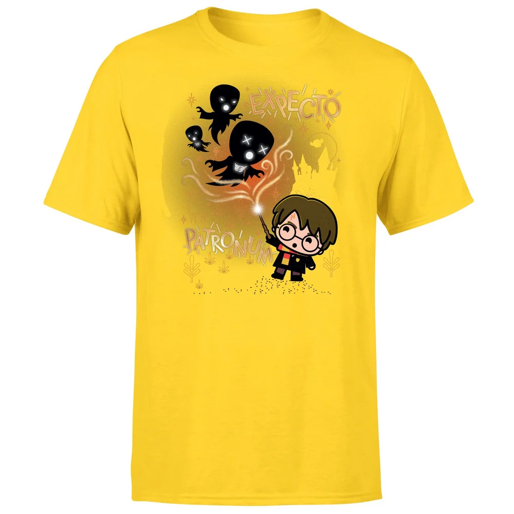 Harry Potter Kids Expecto Patronum Men's T-Shirt - Yellow - S Bild 1