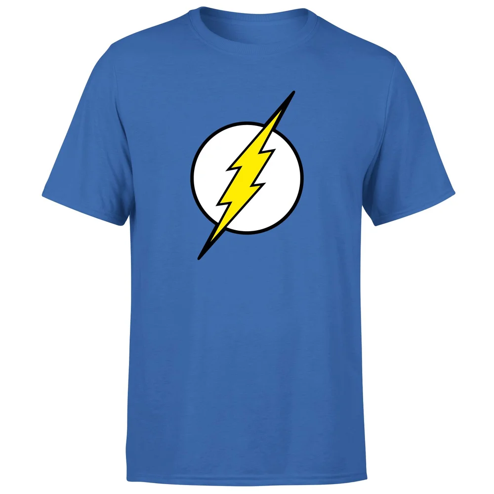 Justice League Flash Logo Men's T-Shirt - Blue - S Bild 1
