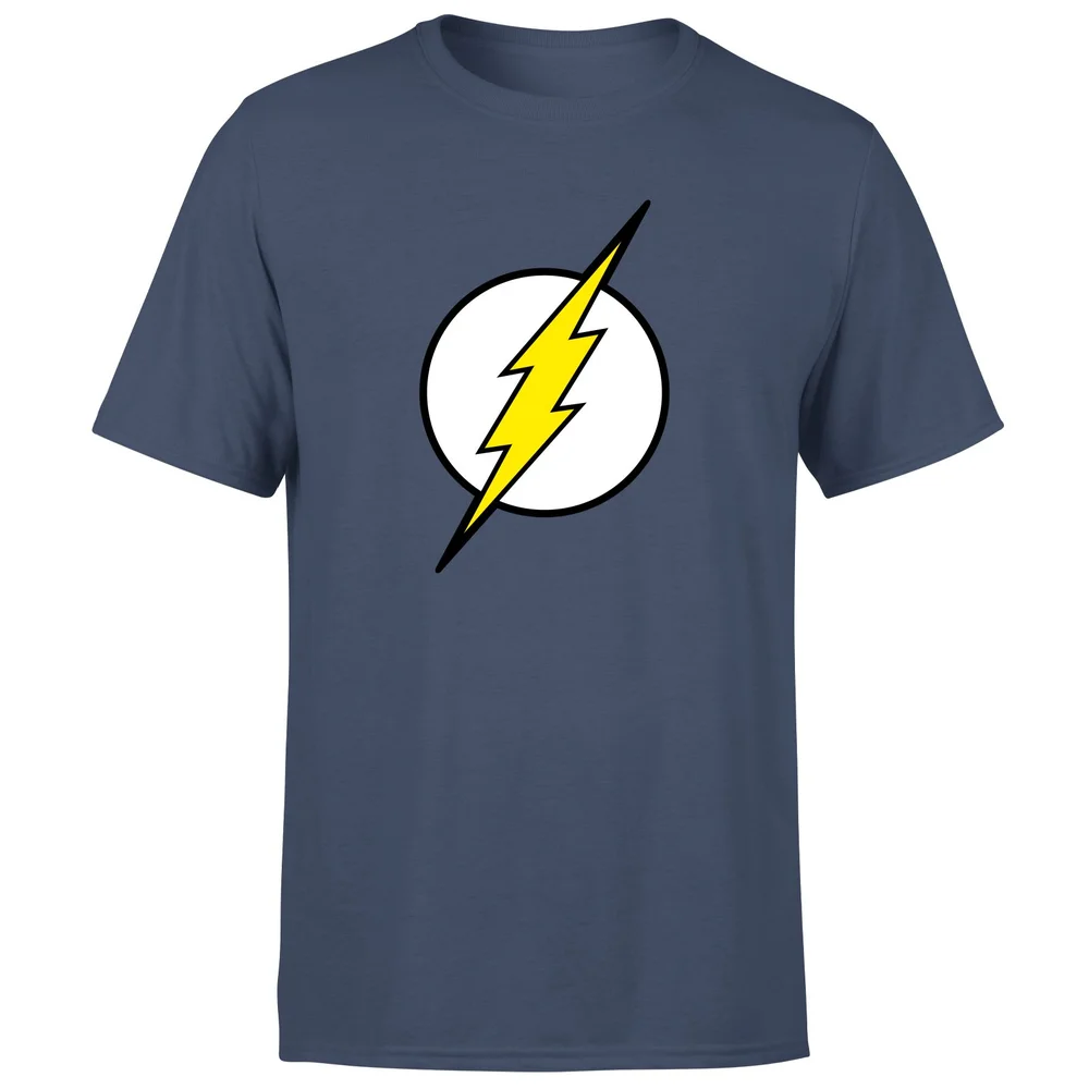 Justice League Flash Logo Men's T-Shirt - Navy - S Bild 1