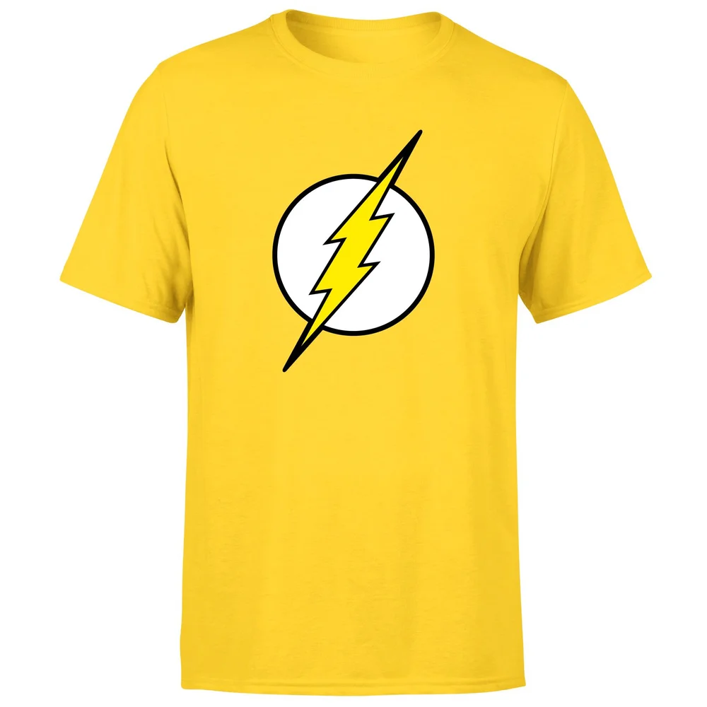 Justice League Flash Logo Men's T-Shirt - Yellow - S Bild 1