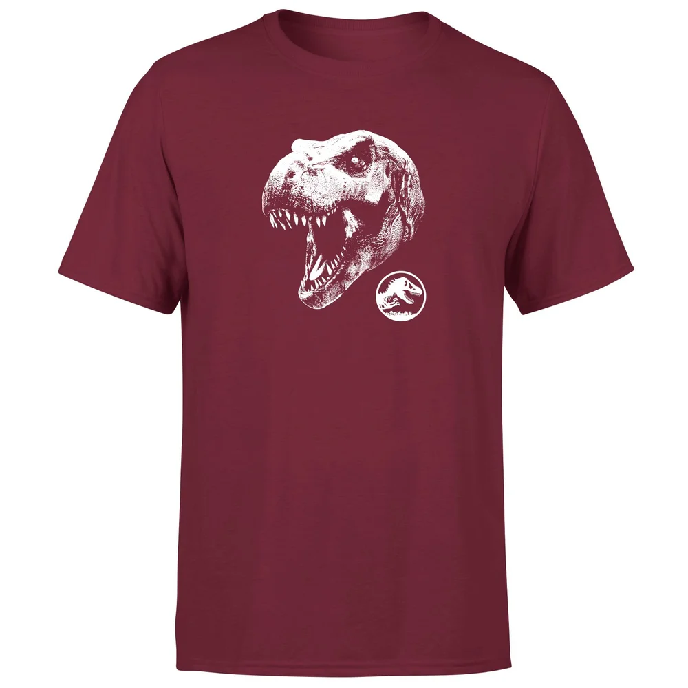 Jurassic Park T Rex Men's T-Shirt - Burgundy - S Bild 1