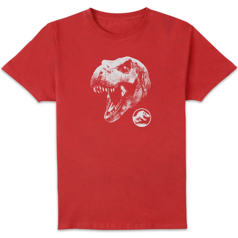 Jurassic Park T Rex Men's T-Shirt - Red - S Bild 1