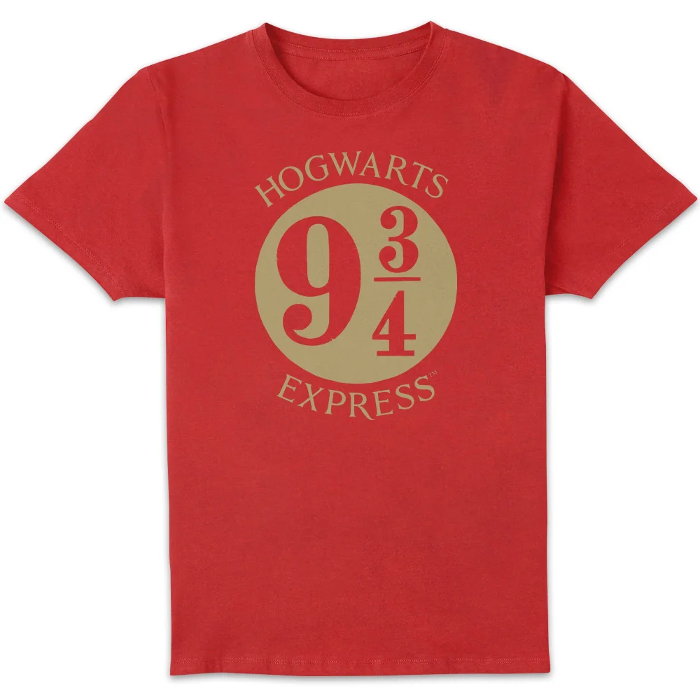 Harry Potter Platform Men's T-Shirt - Red - S Bild 1