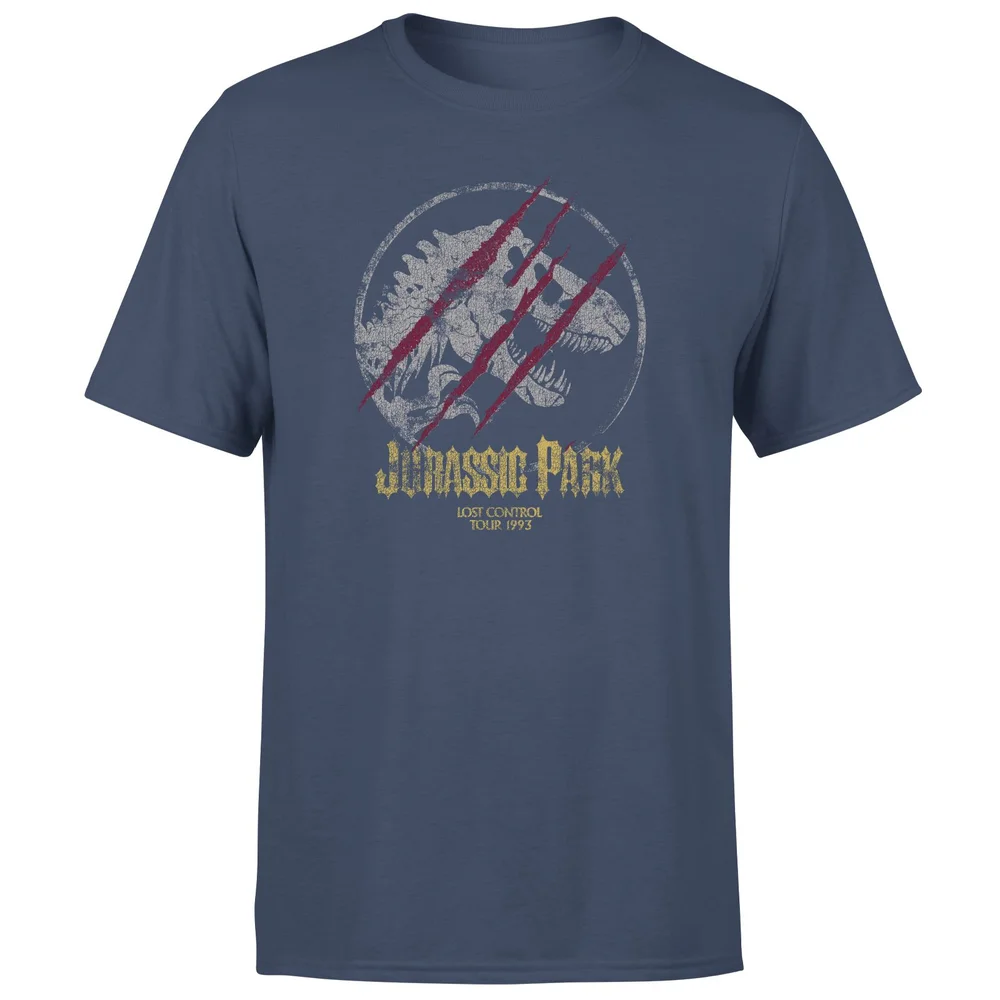 Jurassic Park Lost Control Men's T-Shirt - Navy - S Bild 1