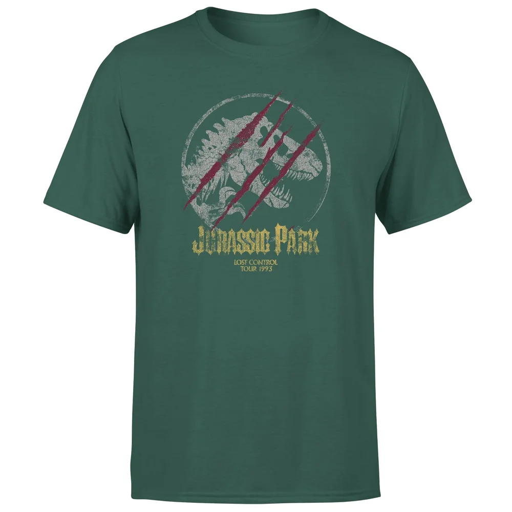 Jurassic Park Lost Control Men's T-Shirt - Green - S Bild 1