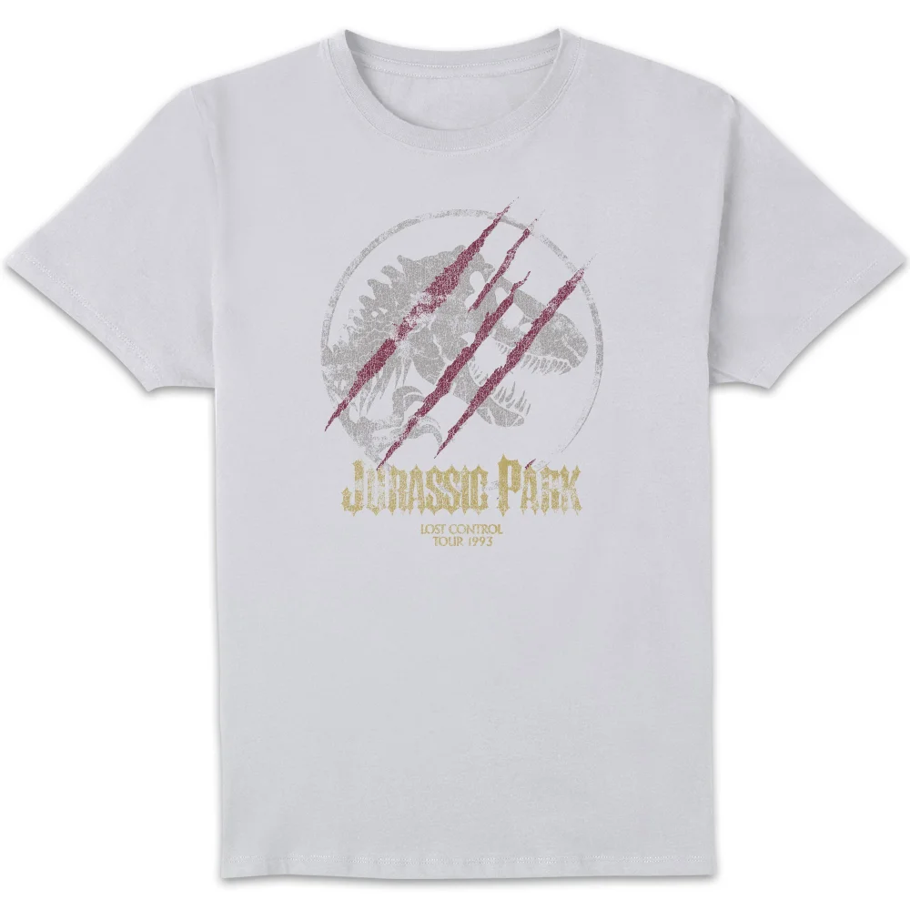 Jurassic Park Lost Control Men's T-Shirt - White - S Bild 1