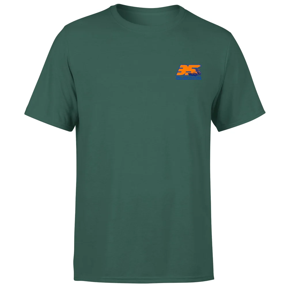 Back To The Future 35 Hill Valley Front Men's T-Shirt - Green - S Bild 1