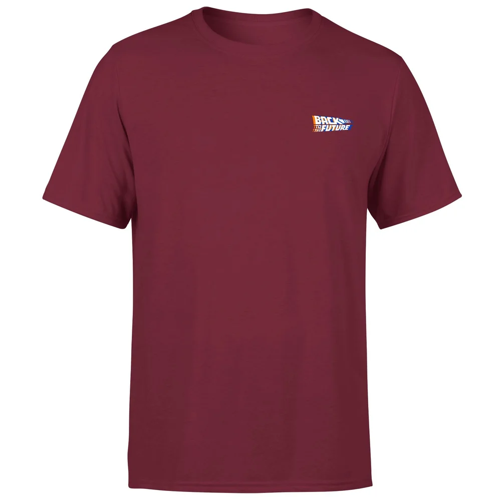 Back To The Future Men's T-Shirt - Burgundy - S Bild 1