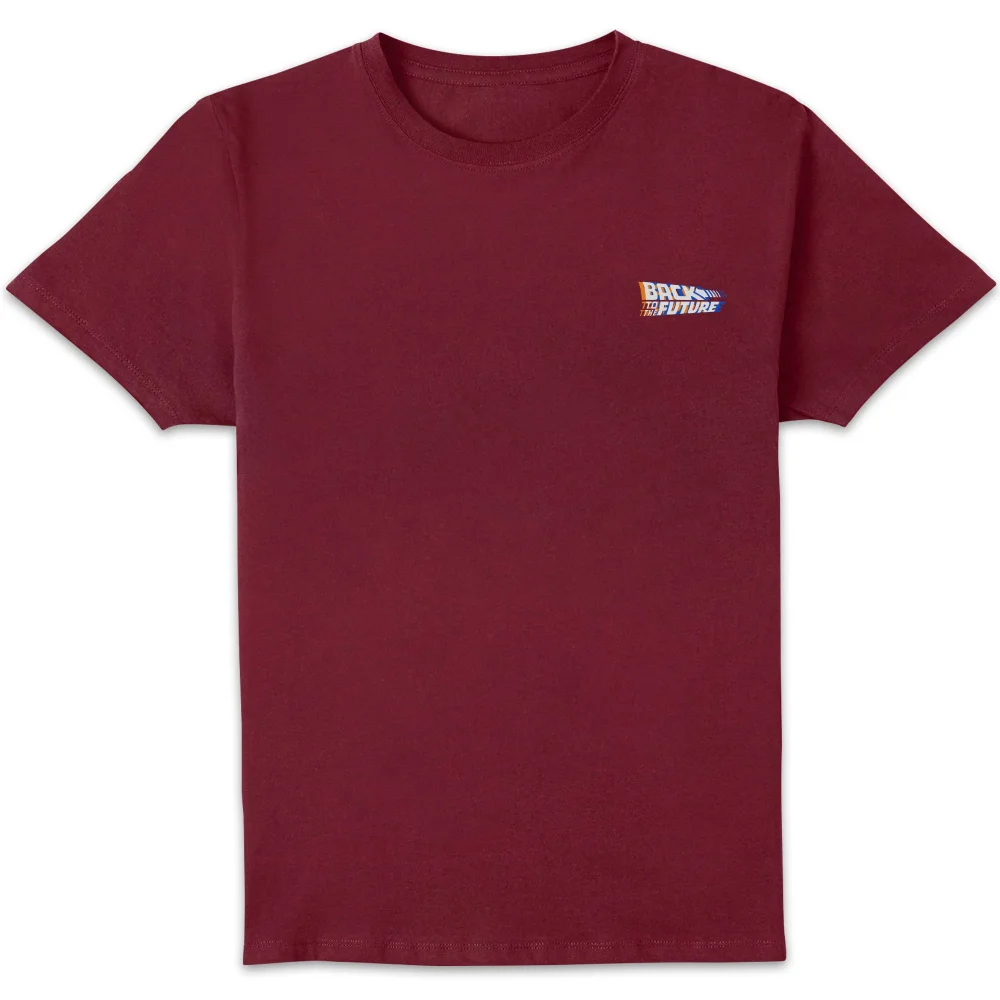 Back To The Future Men's T-Shirt - Burgundy - S Bild 1