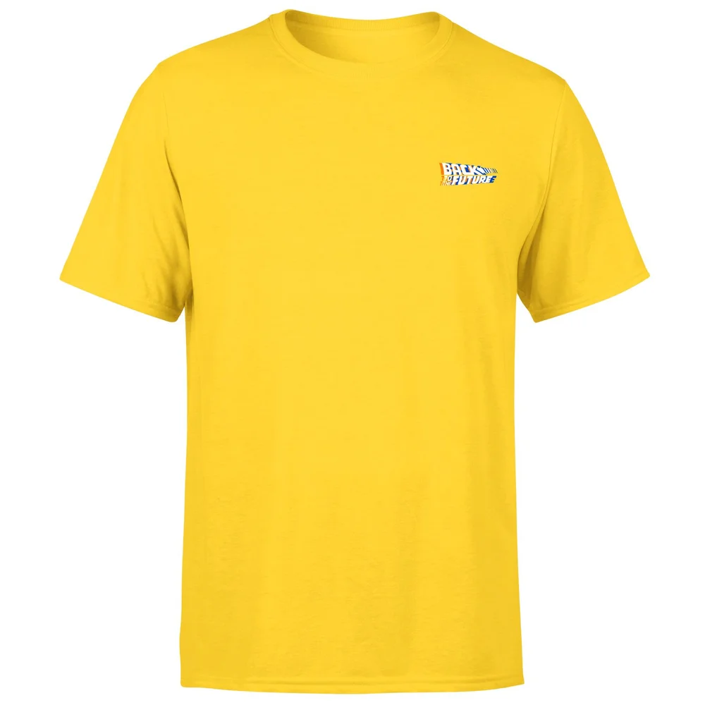 Back To The Future Men's T-Shirt - Yellow - S Bild 1
