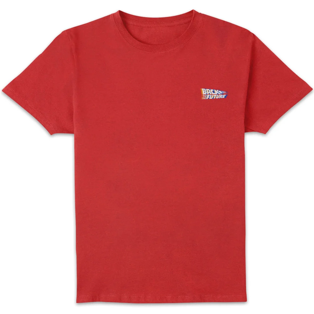 Back To The Future Men's T-Shirt - Red - S Bild 1
