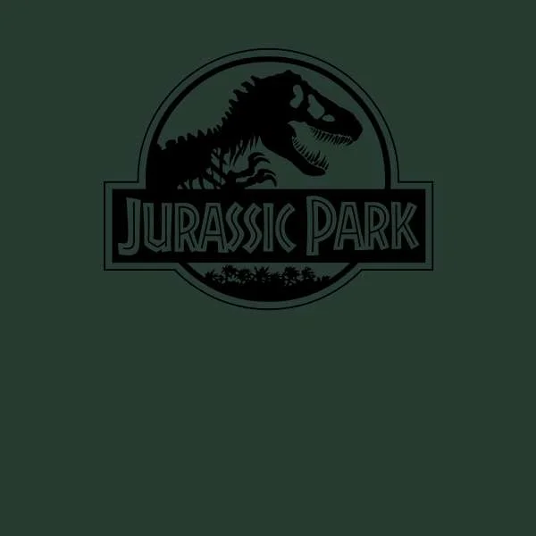 Jurassic Park Logo Men's T-Shirt - Green