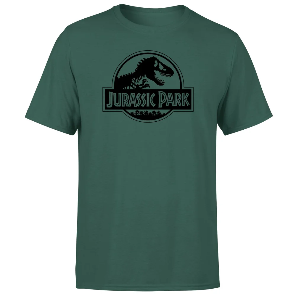 Jurassic Park Logo Men's T-Shirt - Green - S Bild 1
