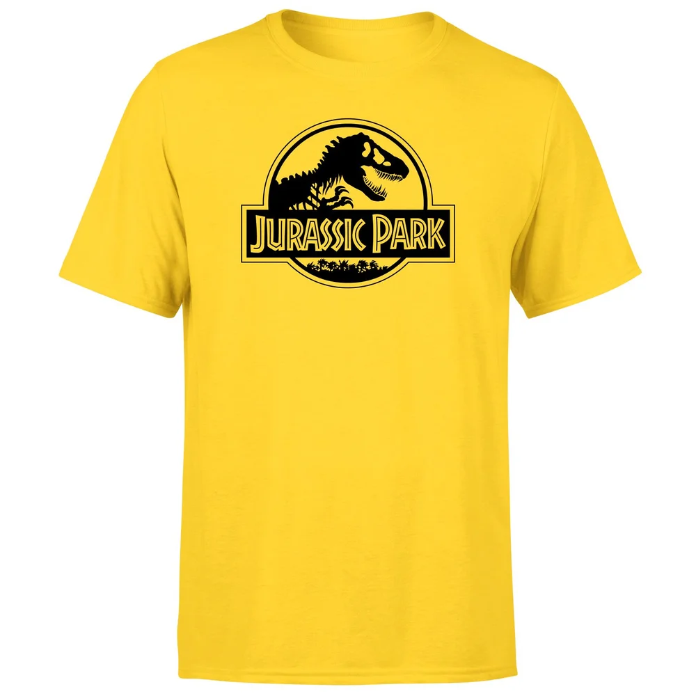 Jurassic Park Logo Men's T-Shirt - Yellow - S Bild 1