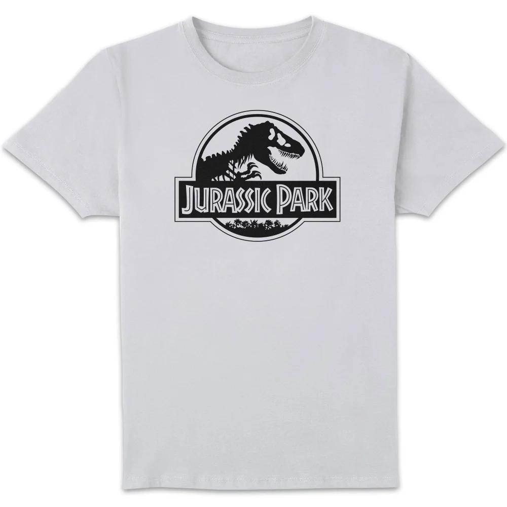 Jurassic Park Logo Men's T-Shirt - White - S Bild 1