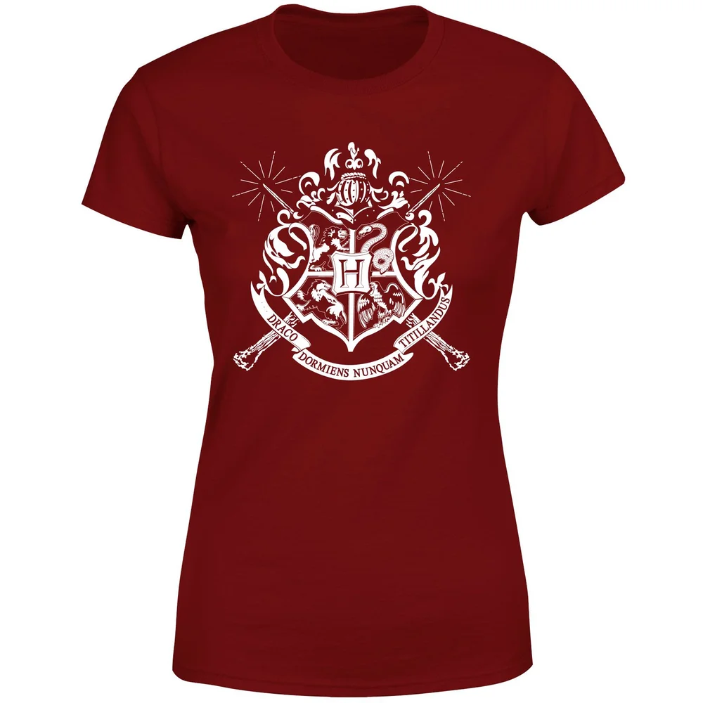 Harry Potter Hogwarts House Crest Women's T-Shirt - Burgundy - XS Bild 1