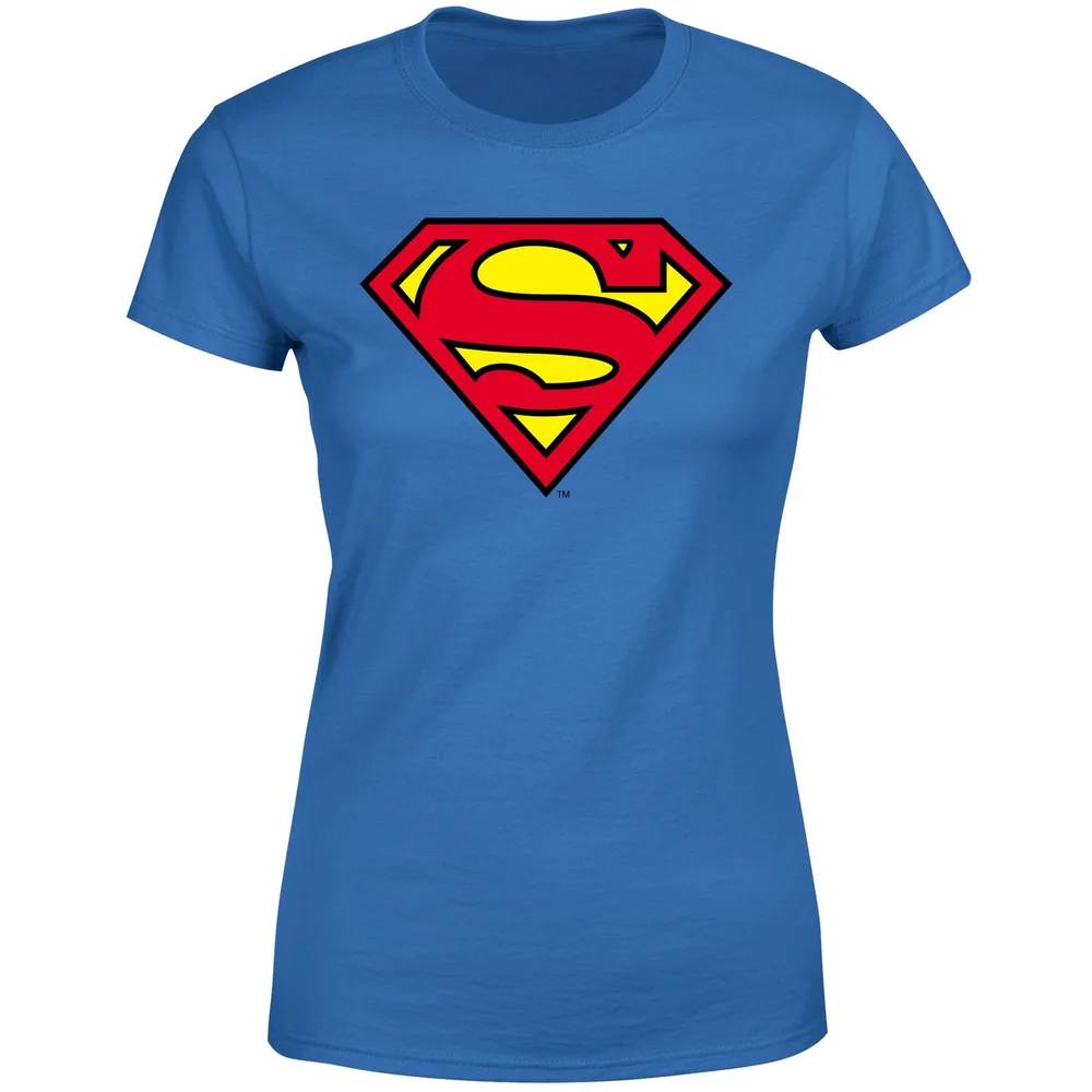 Official Superman Shield Women's T-Shirt - Blue - XS Bild 1