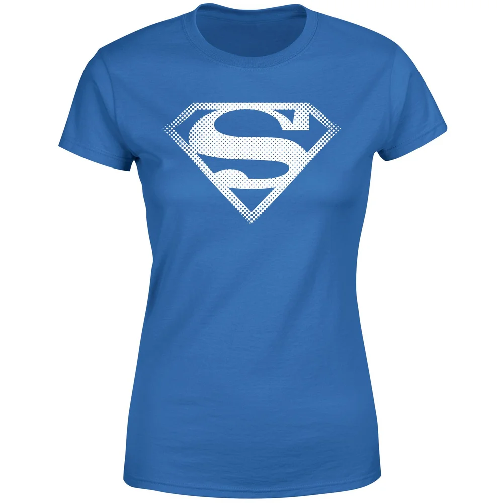 Superman Spot Logo Women's T-Shirt - Blue - XS Bild 1