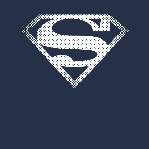 Superman Spot Logo Women's T-Shirt - Navy