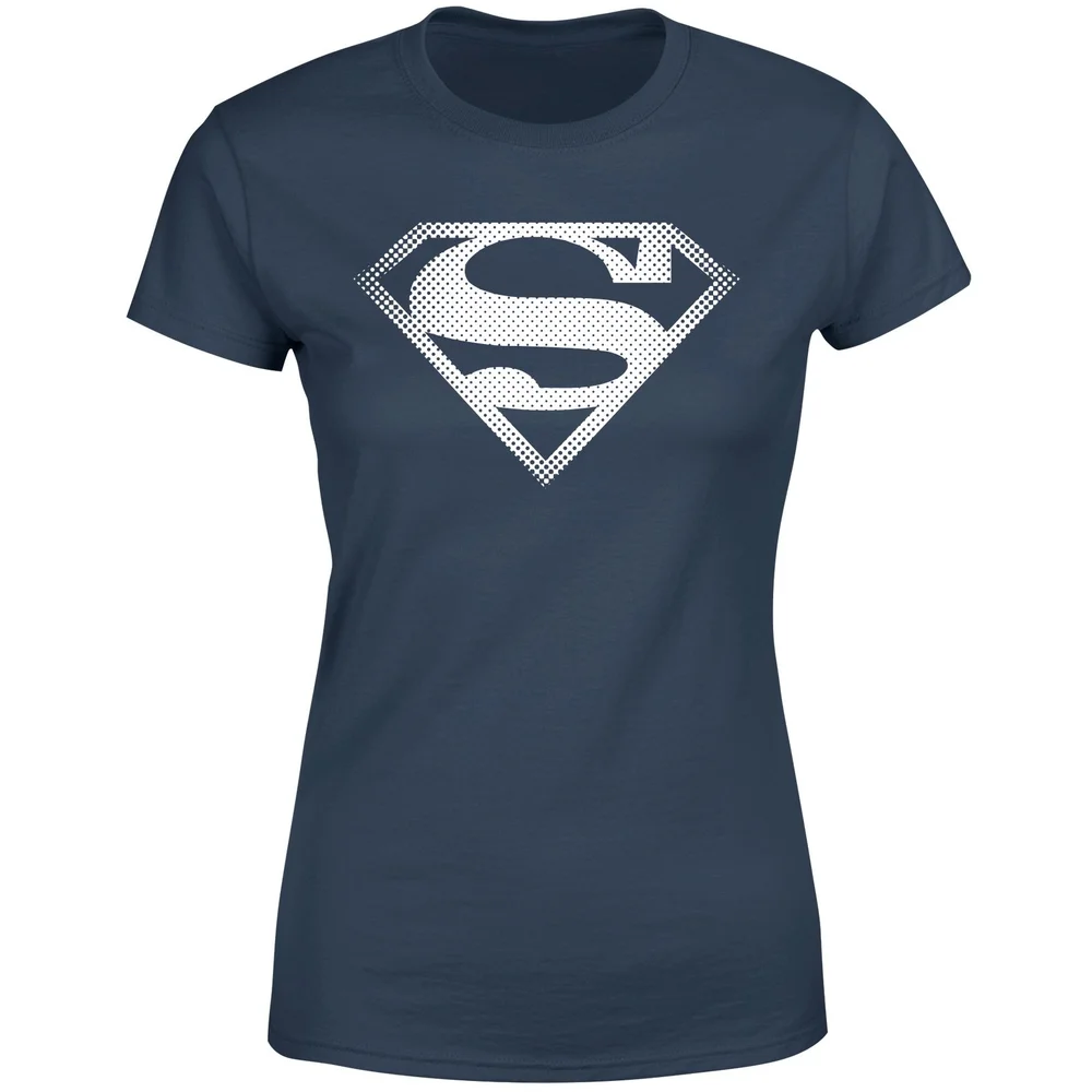 Superman Spot Logo Women's T-Shirt - Navy - XS Bild 1