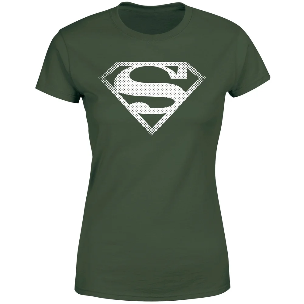 Superman Spot Logo Women's T-Shirt - Green - XS Bild 1