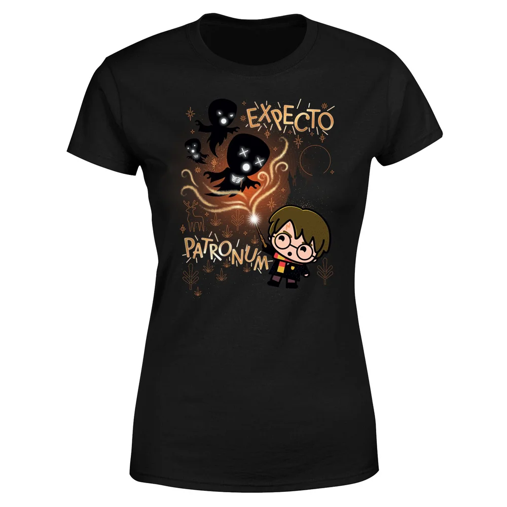 Harry Potter Kids Expecto Patronum Women's T-Shirt - Black - XS Bild 1