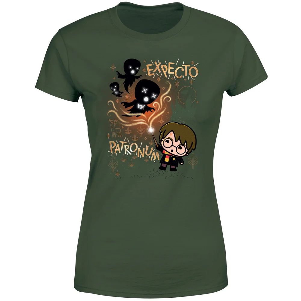 Harry Potter Kids Expecto Patronum Women's T-Shirt - Green - XS Bild 1
