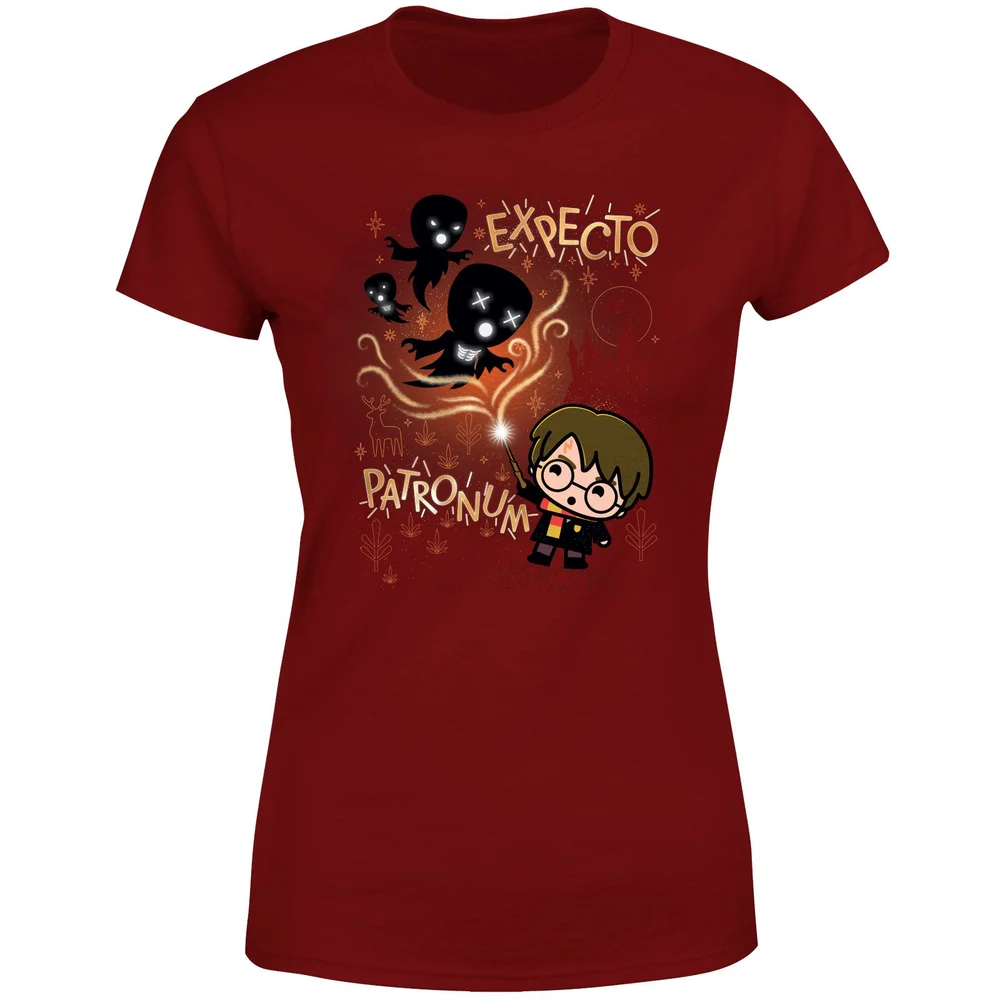 Harry Potter Kids Expecto Patronum Women's T-Shirt - Burgundy - XS Bild 1