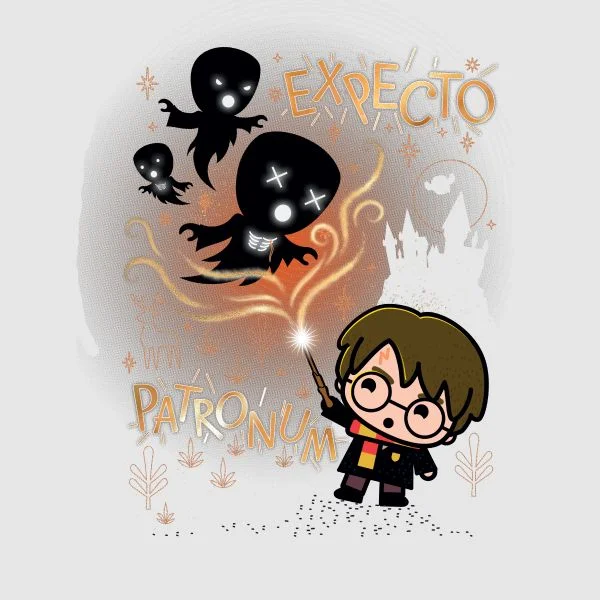 Harry Potter Kids Expecto Patronum Women's T-Shirt - Grey