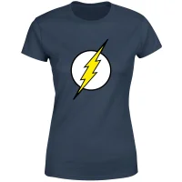 Justice League Flash Logo Women's T-Shirt - Navy