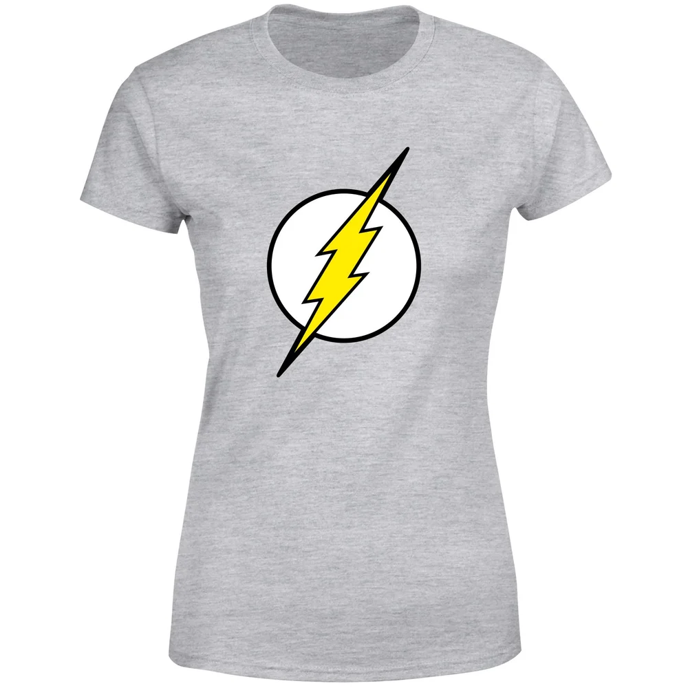 Justice League Flash Logo Women's T-Shirt - Grey - XS Bild 1
