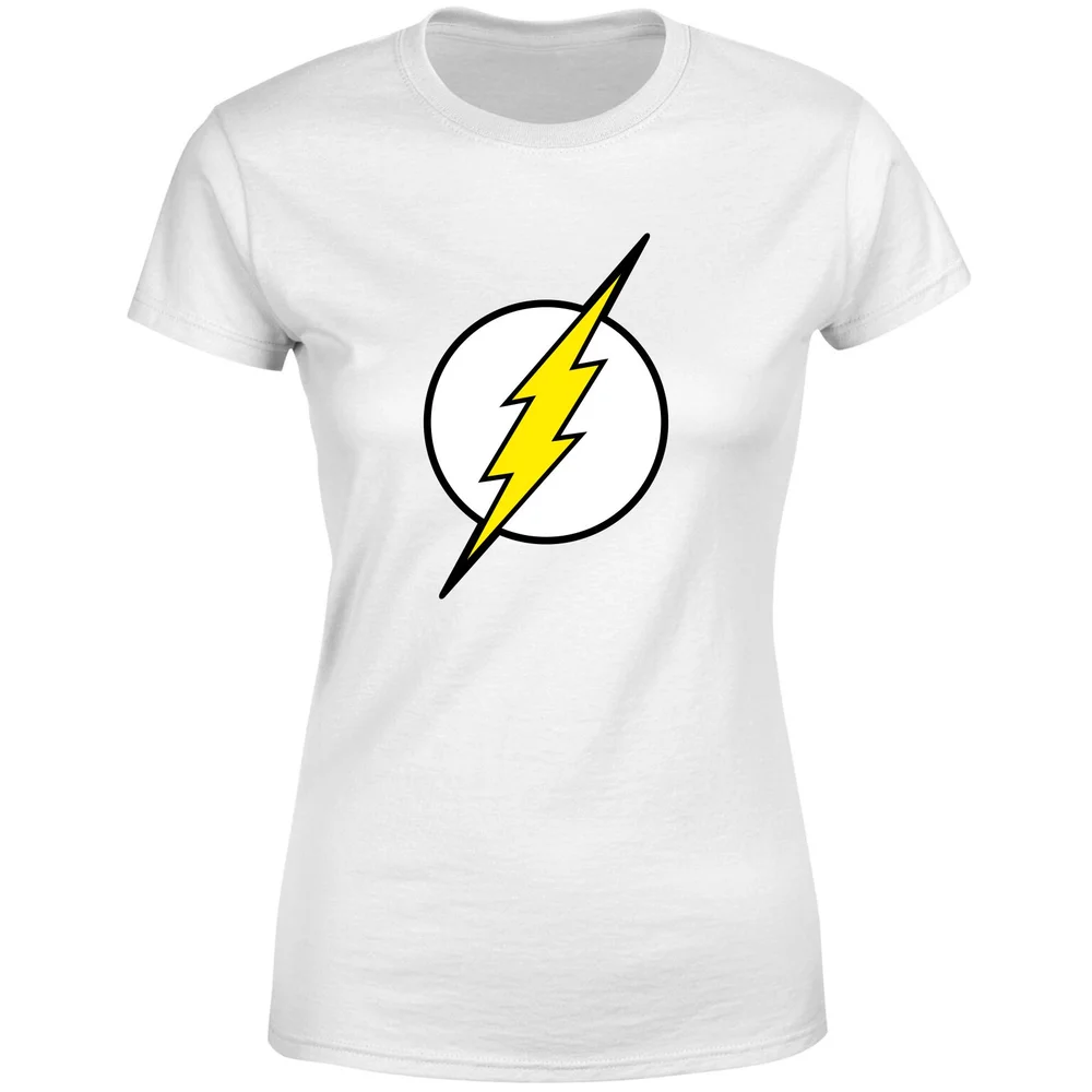 Justice League Flash Logo Women's T-Shirt - White - XS Bild 1