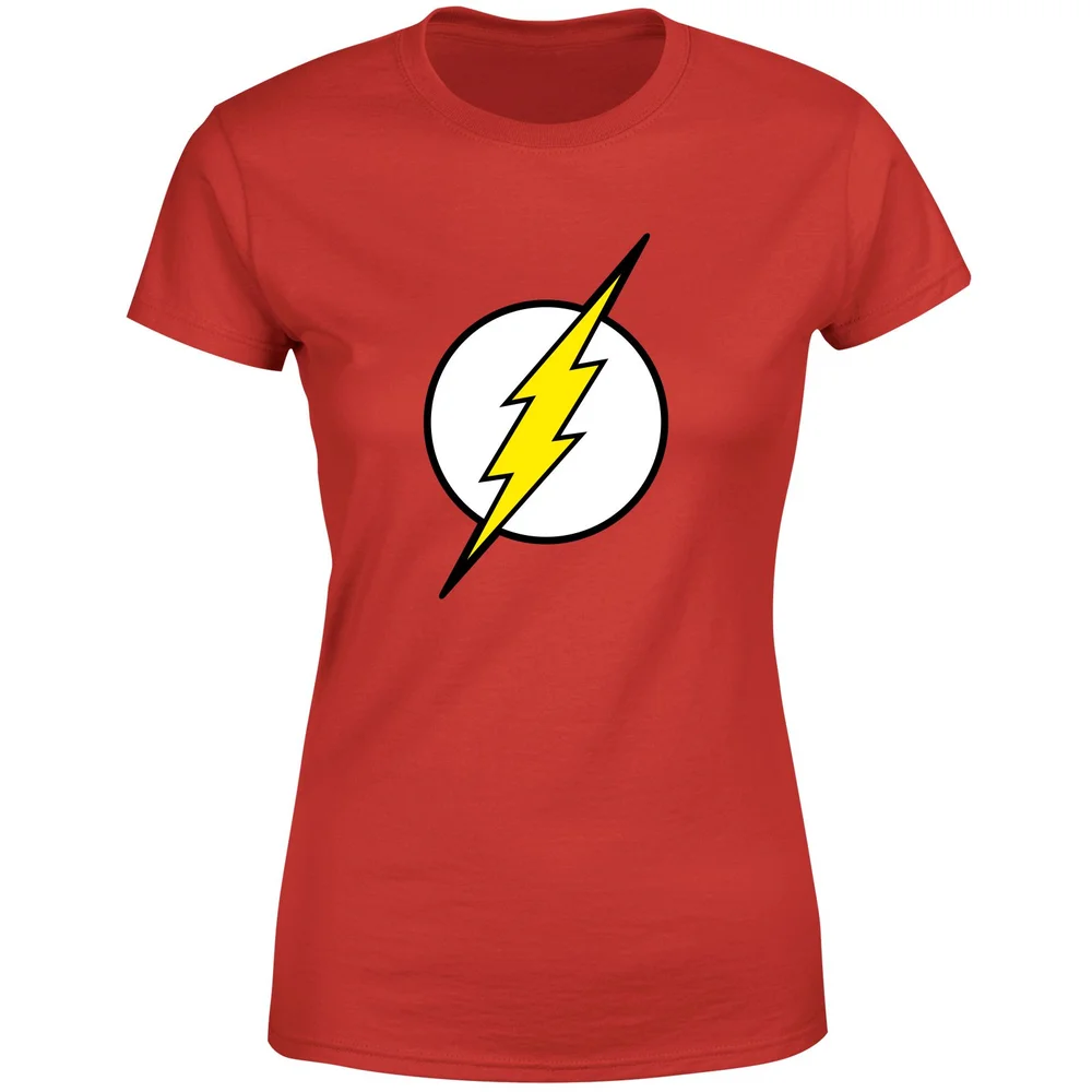 Justice League Flash Logo Women's T-Shirt - Red - S Bild 1
