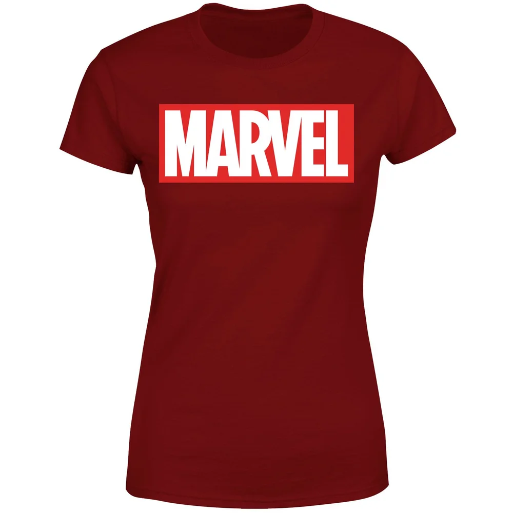Marvel Logo Women's T-Shirt - Burgundy - XS Bild 1