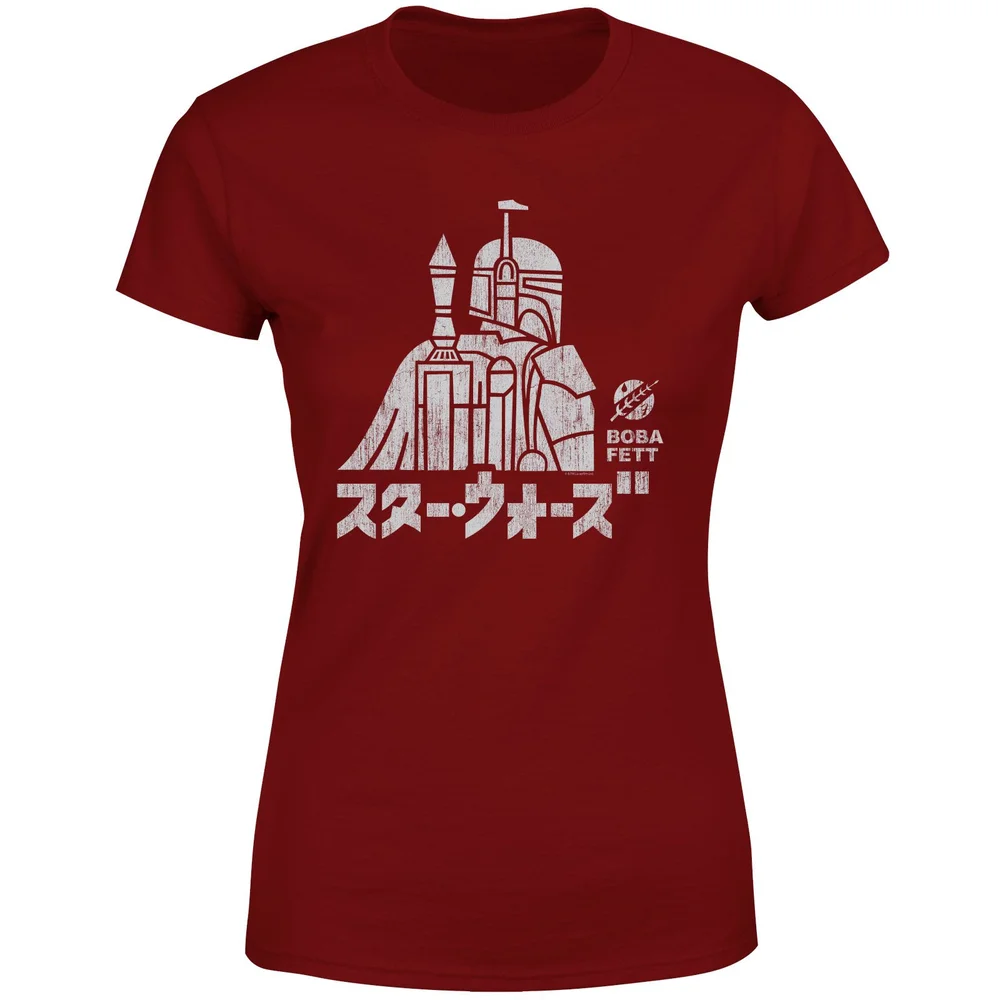 Star Wars Kana Boba Fett Women's T-Shirt - Burgundy - XS Bild 1