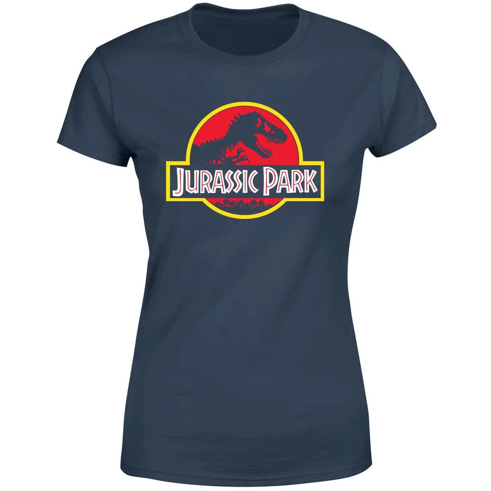 Jurassic Park Logo Women's T-Shirt - Navy - XS Bild 1
