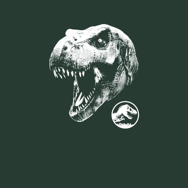Jurassic Park T Rex Women's T-Shirt - Green