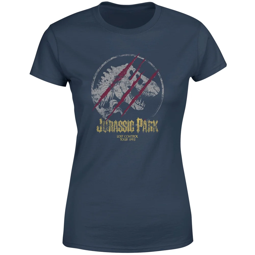 Jurassic Park Lost Control Women's T-Shirt - Navy - XS Bild 1