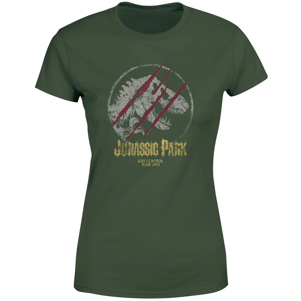 Jurassic Park Lost Control Women's T-Shirt - Green - XS Bild 1