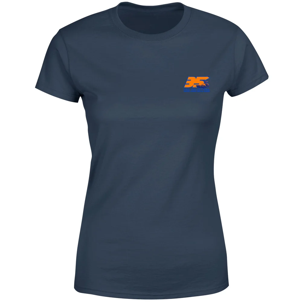 Back To The Future 35 Hill Valley Front Women's T-Shirt - Navy - XS Bild 1