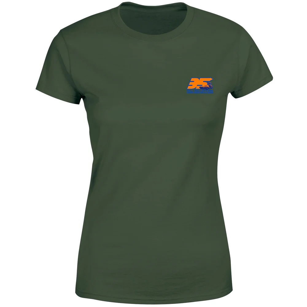 Back To The Future 35 Hill Valley Front Women's T-Shirt - Green - XS Bild 1