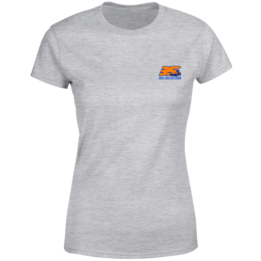 Back To The Future 35 Hill Valley Front Women's T-Shirt - Grey - XS Bild 1