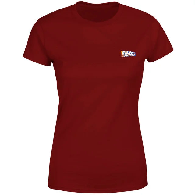 Back To The Future Women's T-Shirt - Burgundy