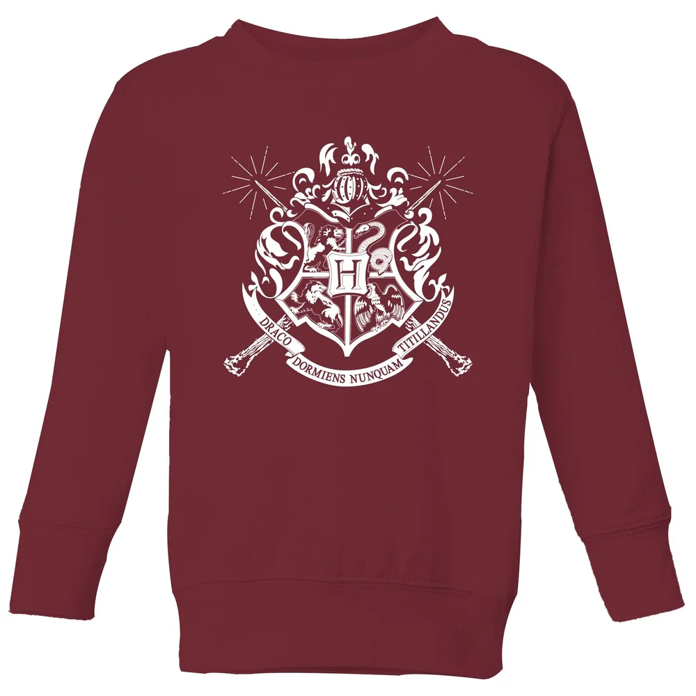 Harry Potter Hogwarts House Crest Kids' Sweatshirt - Burgundy - 9-10 Jahre Bild 1