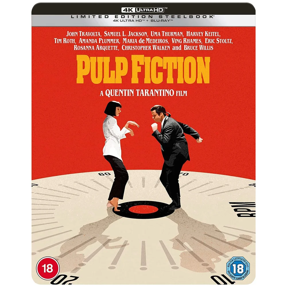 Pulp Fiction Limited Edition Steelbook (Includes Blu-ray) Bild 1