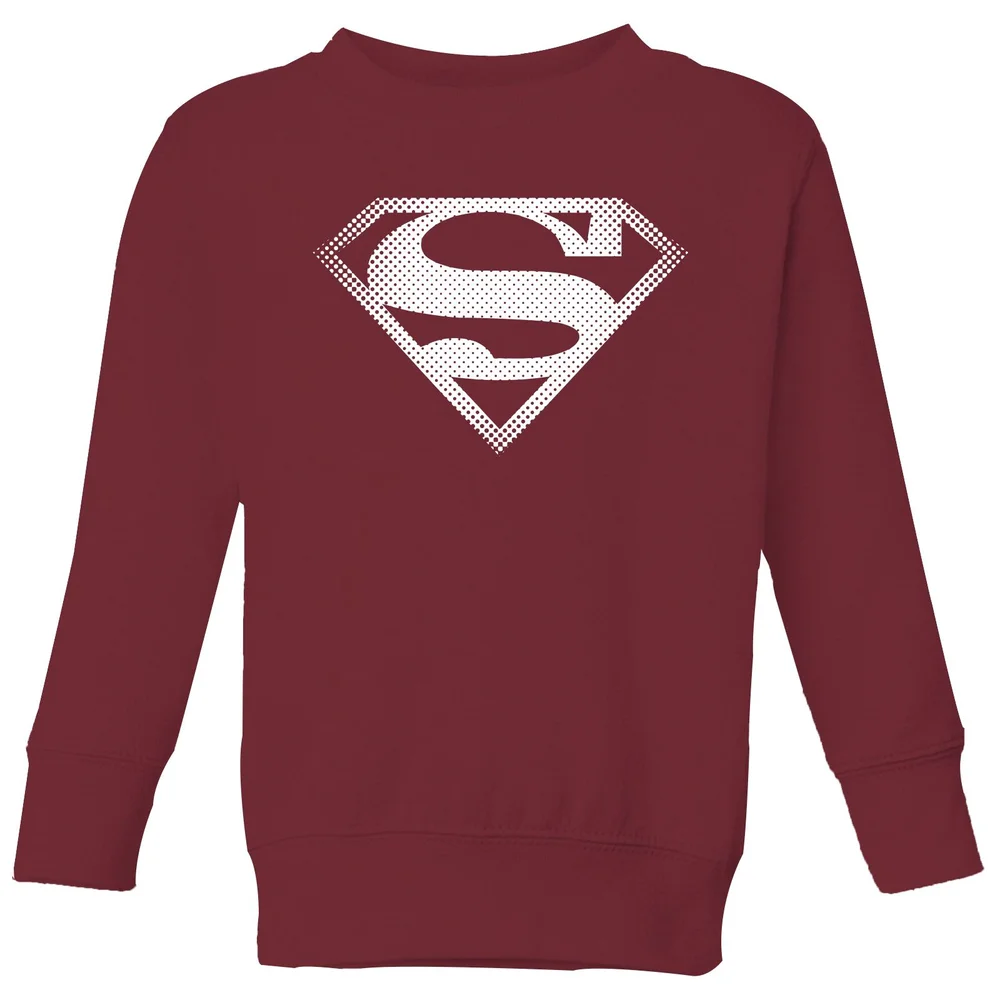 Superman Spot Logo Kids' Sweatshirt - Burgundy - 3-4 Jahre Bild 1