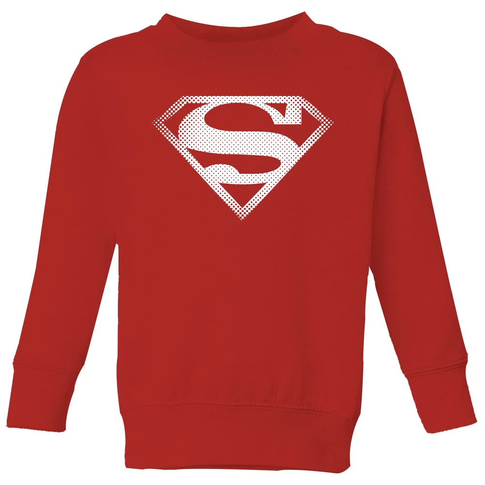 Superman Spot Logo Kids' Sweatshirt - Red - 3-4 Jahre Bild 1